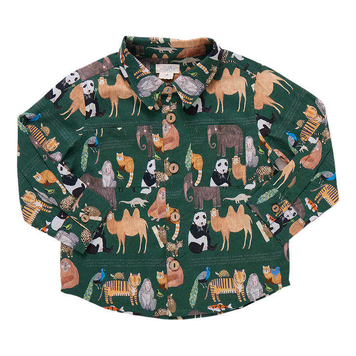 Boys Jack Shirt - Animals of Asia