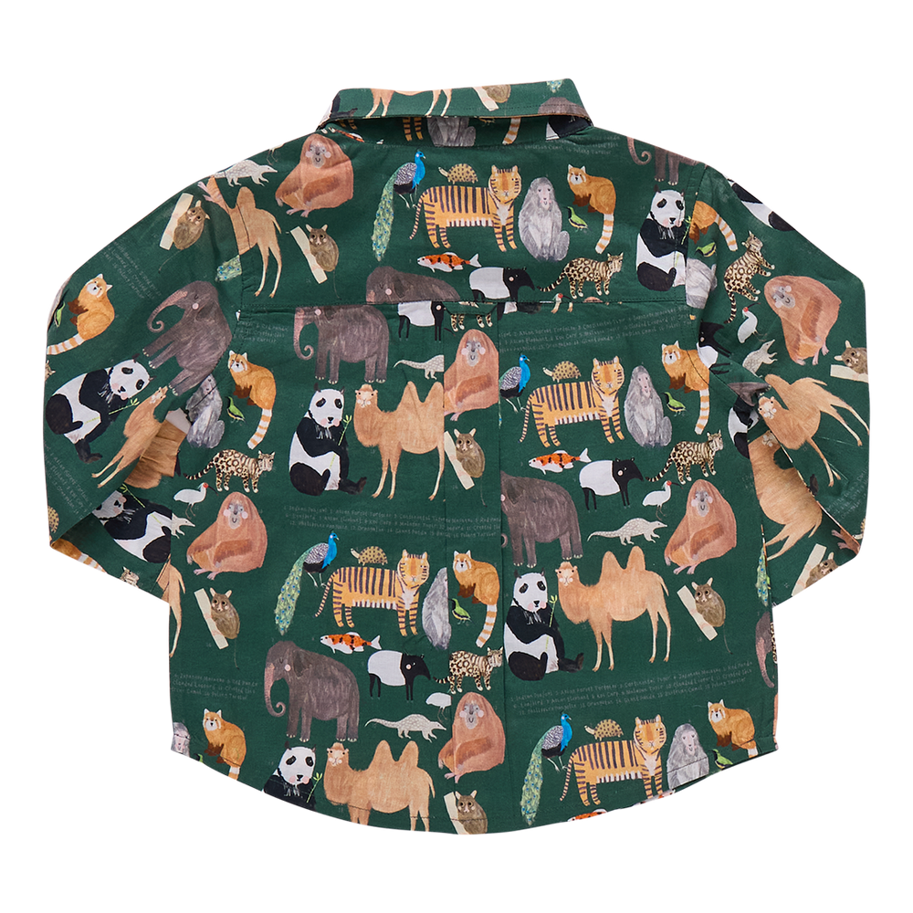 Boys Jack Shirt - Animals of Asia