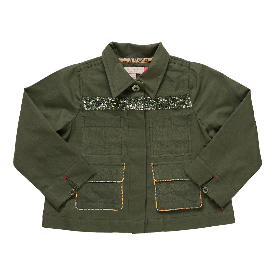 Girls Wylie Jacket - Four Leaf Clover