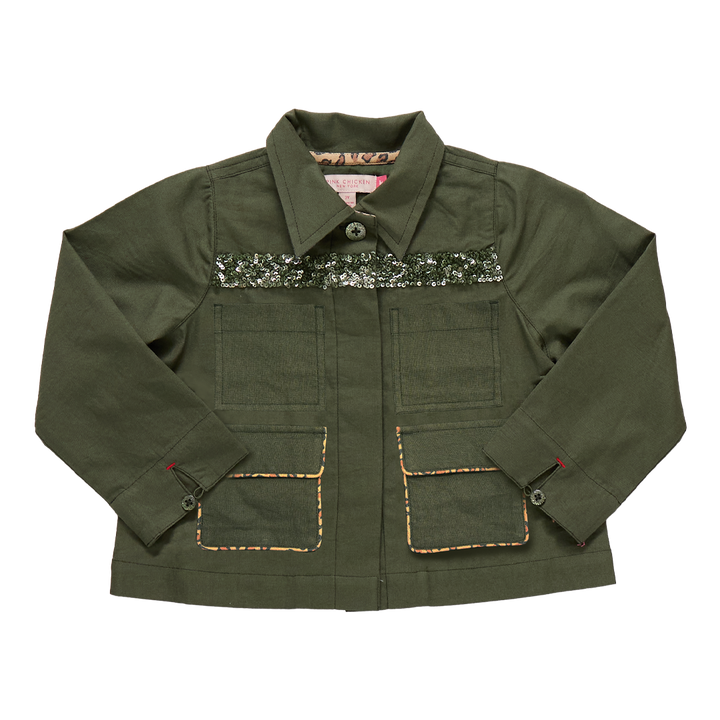 Girls Wylie Jacket - Four Leaf Clover