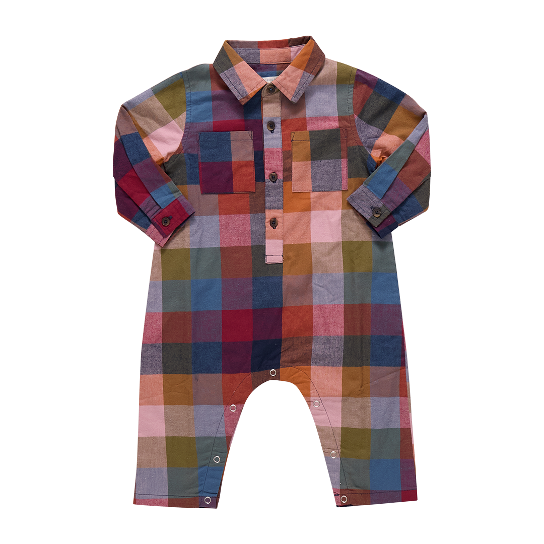 Baby Boys Easton Jumper - Harvest Check