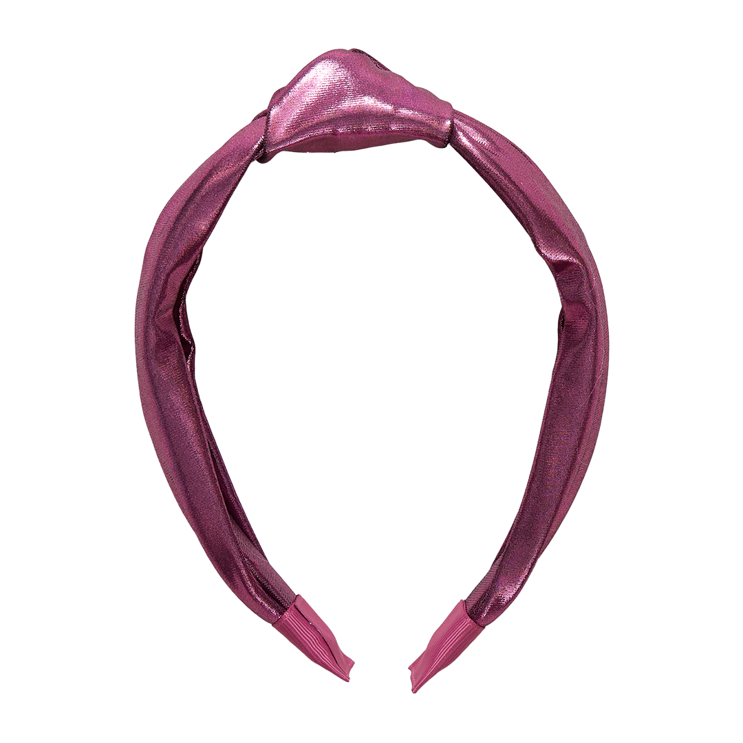 Lame Holly Headband - Pink