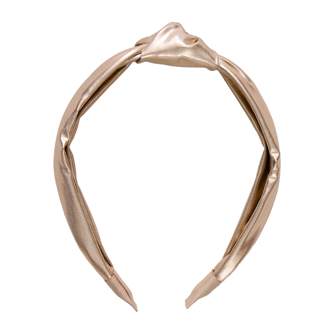 Lame Holly Headband - Gold