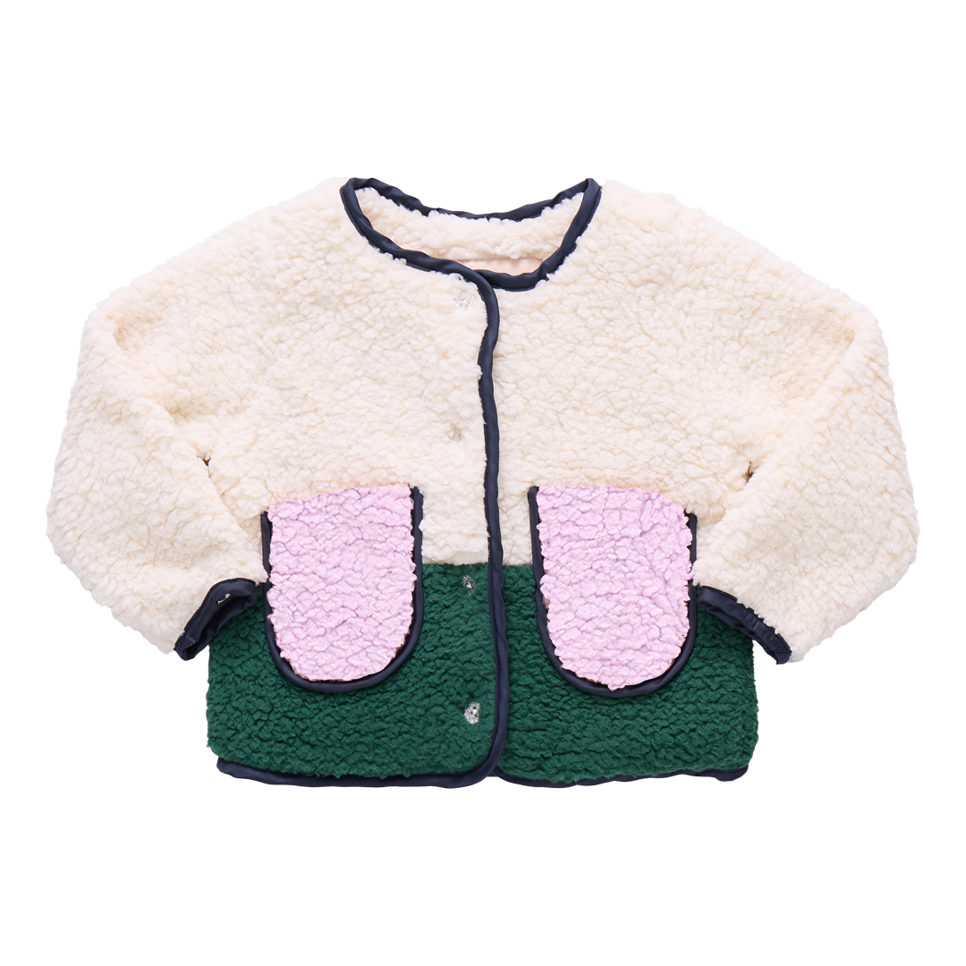 Girls Ruth Jacket - Cream