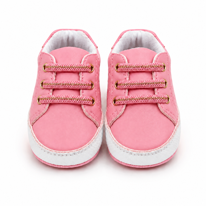 Coral Heart Sneakers