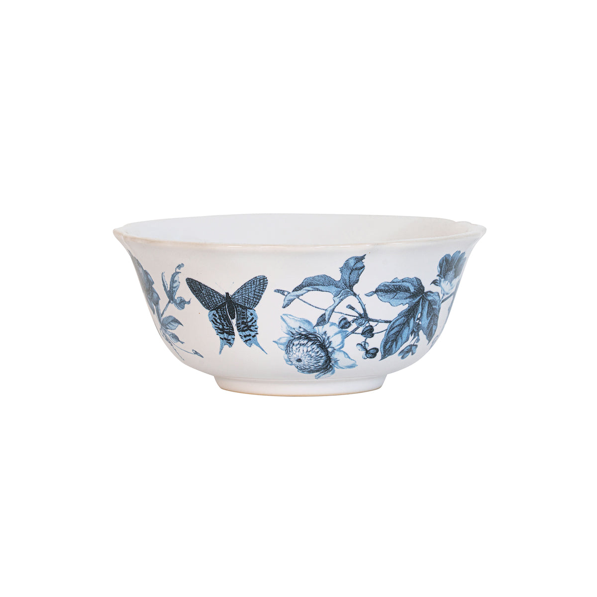 Field of Flowers Chambray Cereal/Ice Cream Bowl