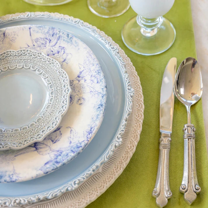 Finezza Blue Bread Plate