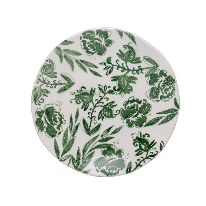 Fiori Salad Plate - Italian Green