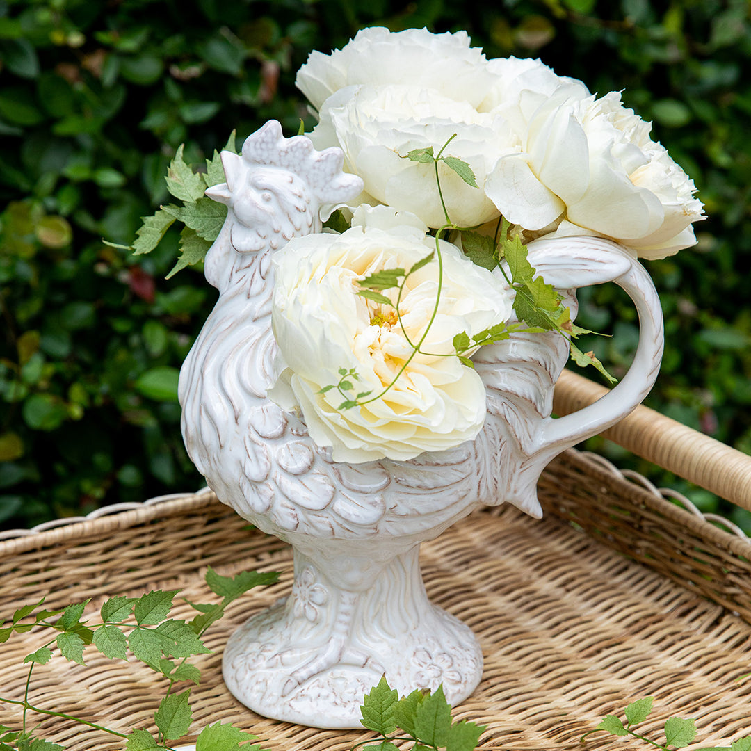 Clever Creatures Rooster Pitcher - Rousseau