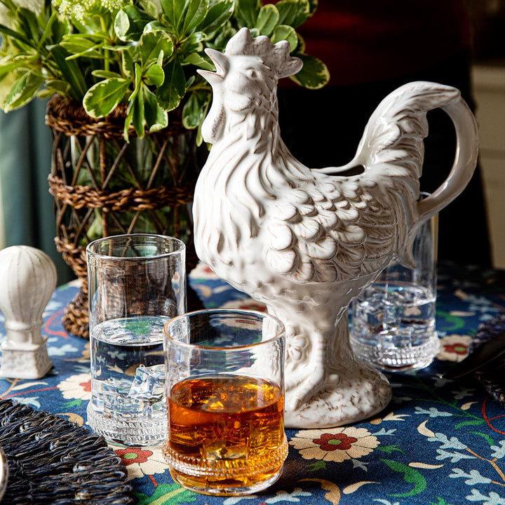 Clever Creatures Rooster Pitcher - Rousseau