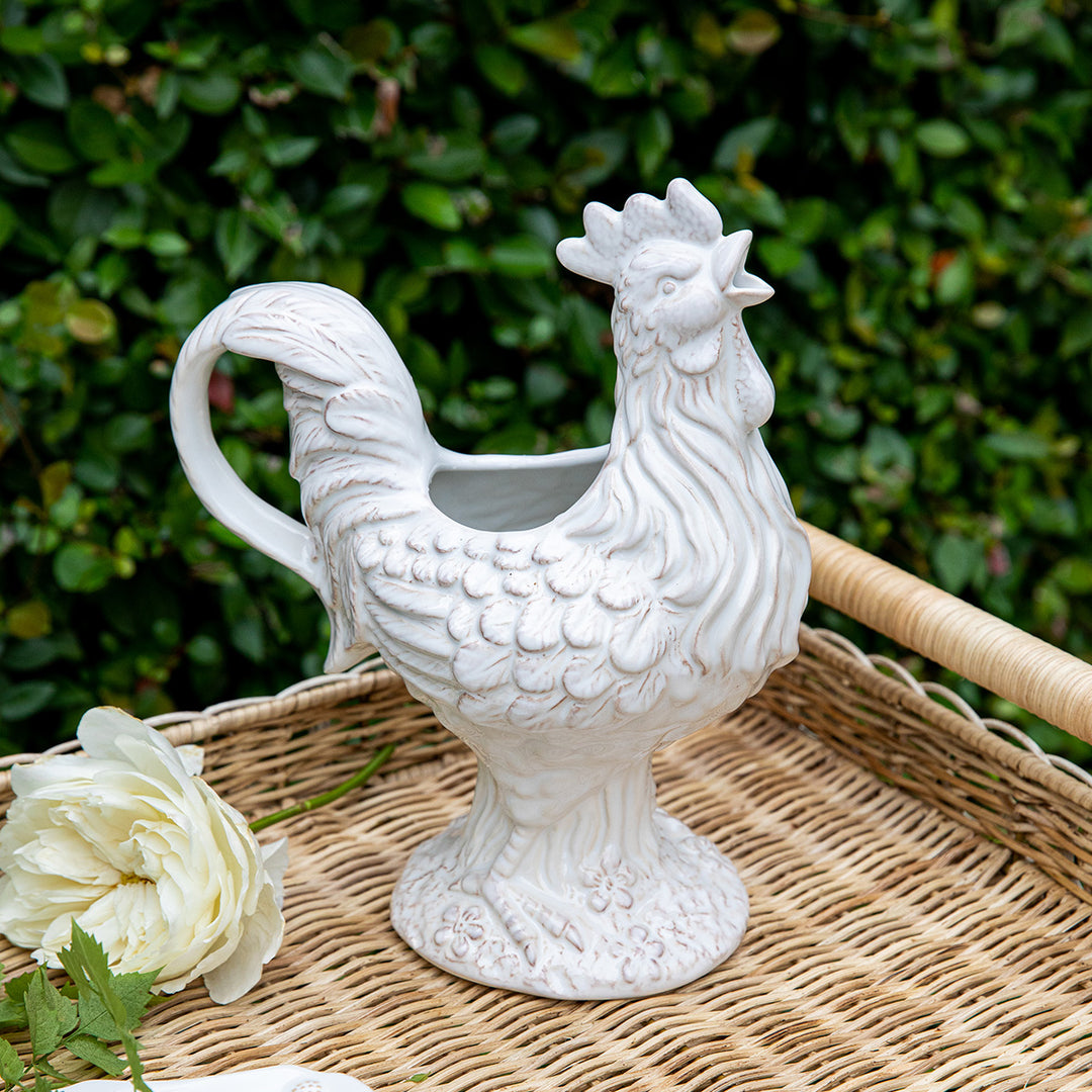 Clever Creatures Rooster Pitcher - Rousseau