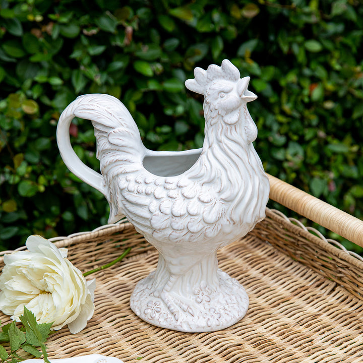 Clever Creatures Rooster Pitcher - Rousseau