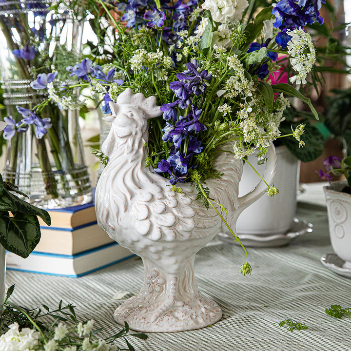 Clever Creatures Rooster Pitcher - Rousseau