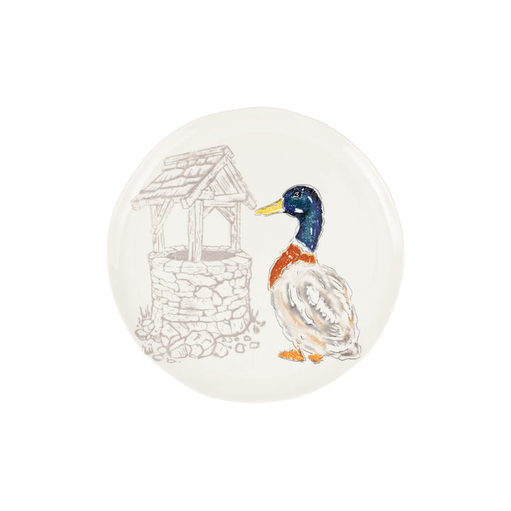 Fattoria Duck Dinner Plate