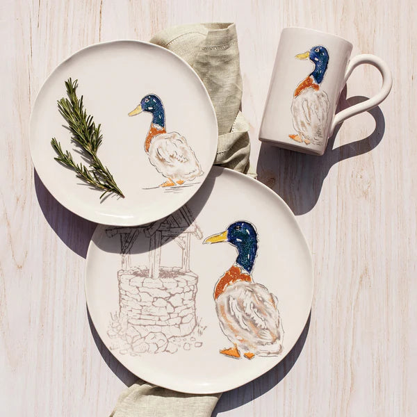 Fattoria Duck Dinner Plate