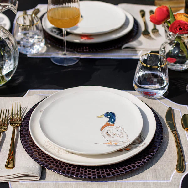 Fattoria Duck Dinner Plate