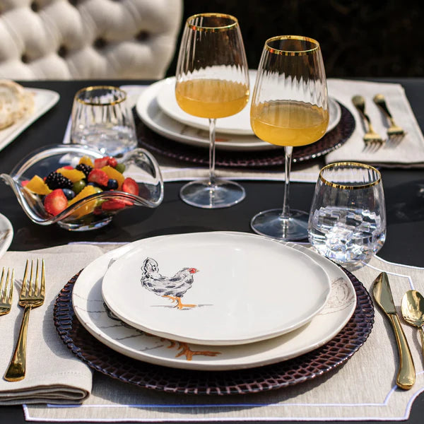 Fattoria Hen Dinner Plate
