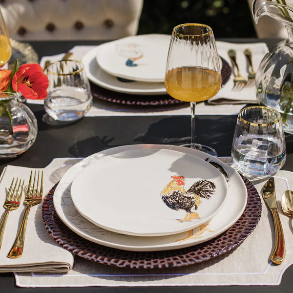 Fattoria Rooster Salad Plate