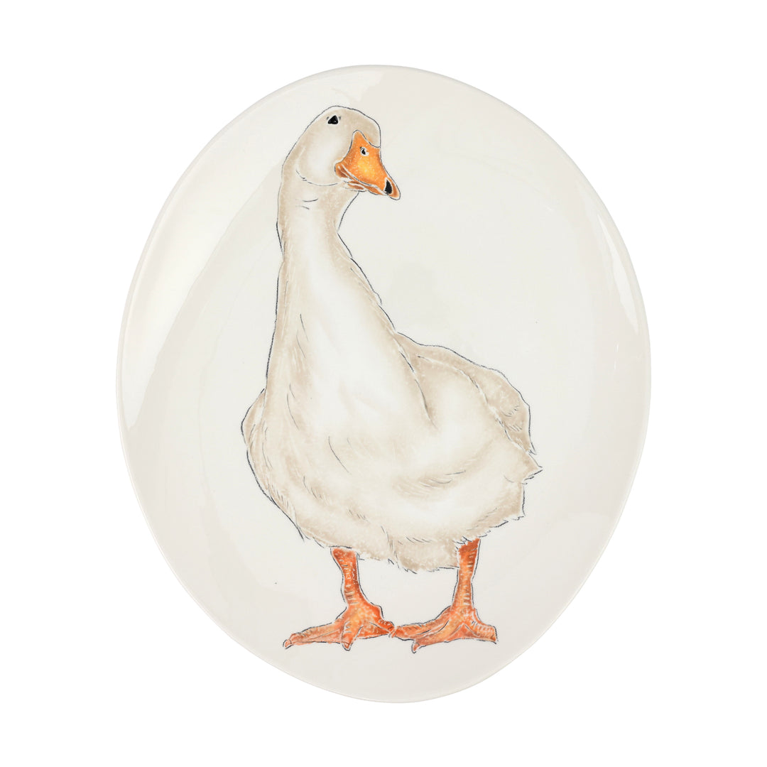 Fattoria White Goose Oval Platter