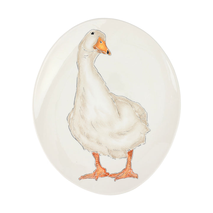 Fattoria White Goose Oval Platter