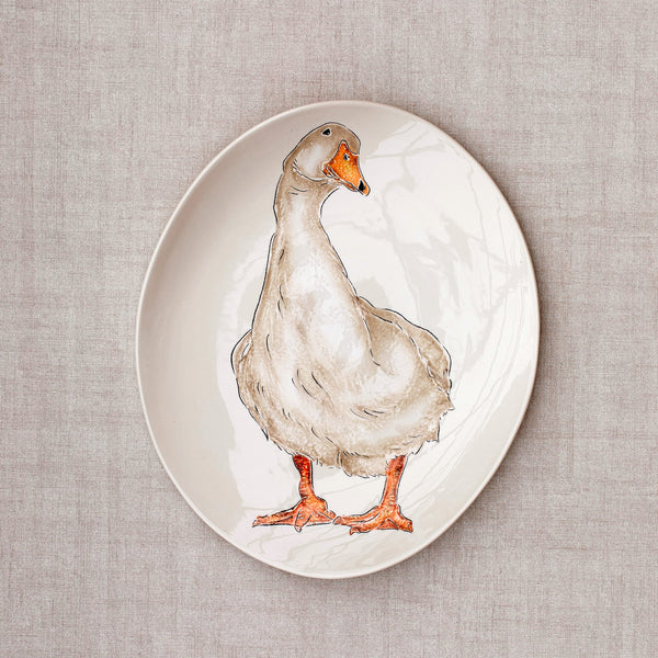 Fattoria White Goose Oval Platter