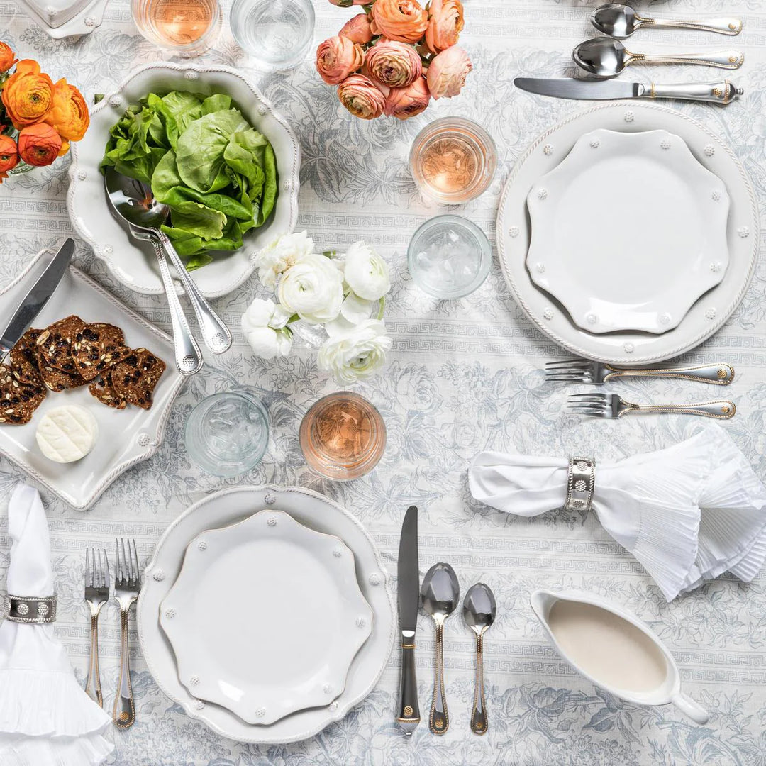 Berry &amp; Thread 5pc Place Setting - Polished with Gold