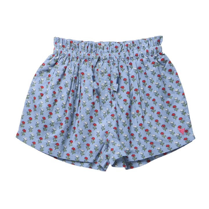 Girls Theodore Short - Light Blue Carnation