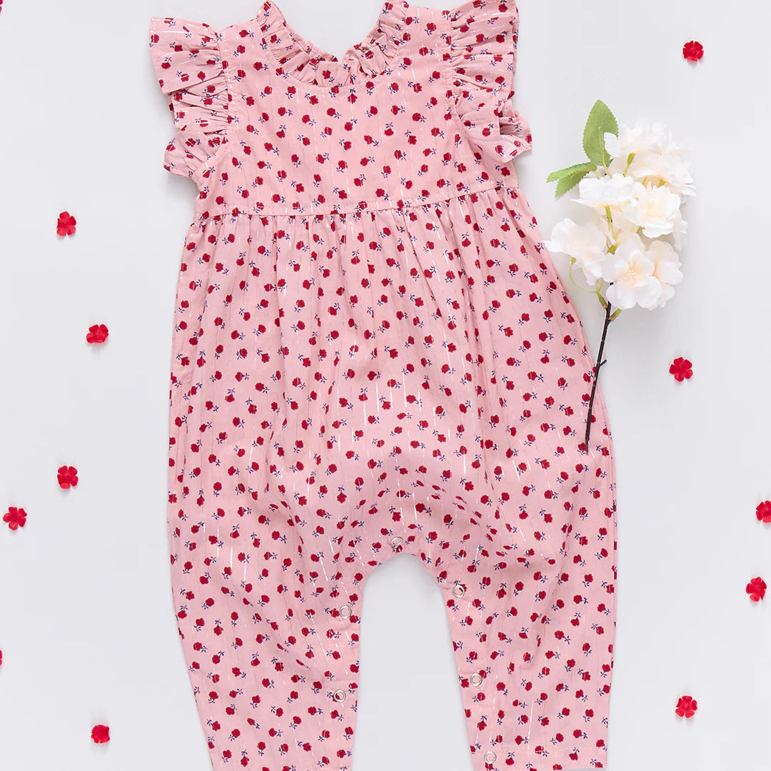 Baby Girls Jennifer Jumper - Pink Tiny Roses