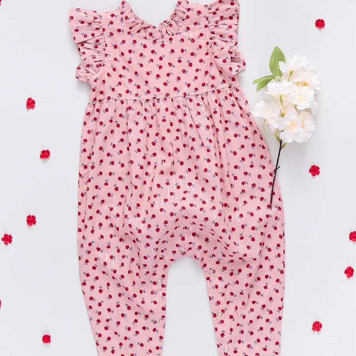 Baby Girls Jennifer Jumper - Pink Tiny Roses
