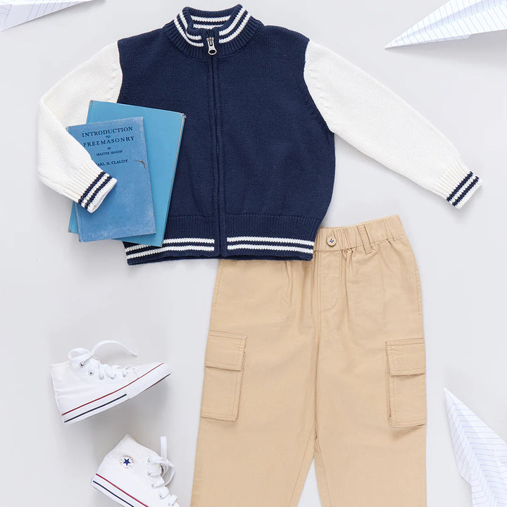 Boys Cargo Pant - Khaki