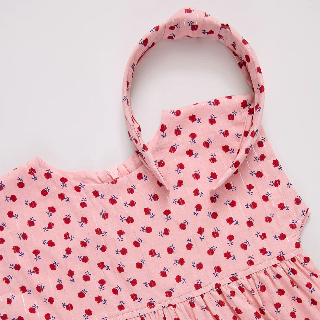 Holly Headband - Pink Tiny Roses
