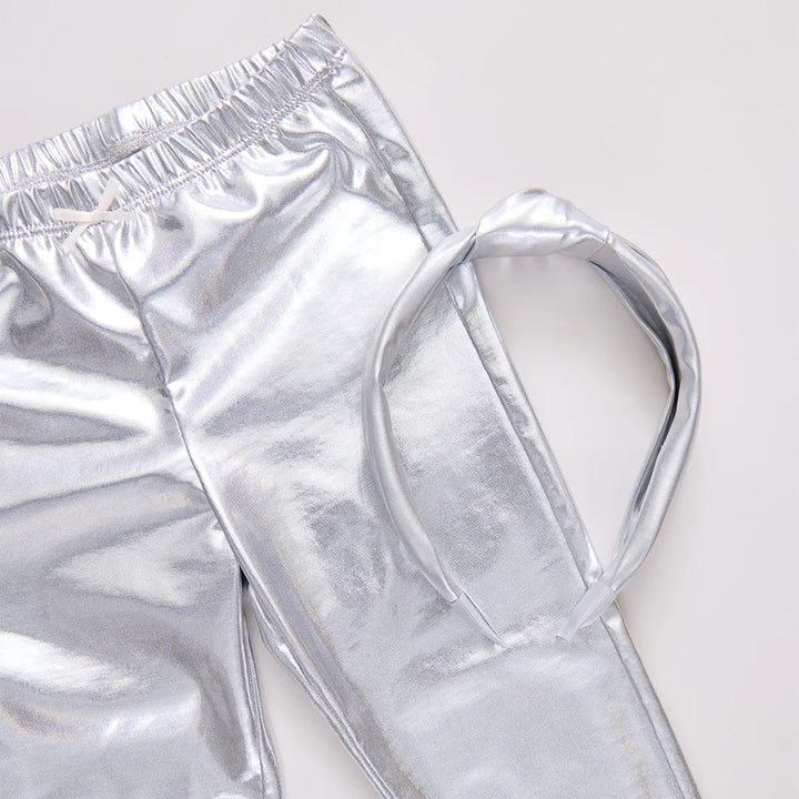 Lame Holly Headband - Silver