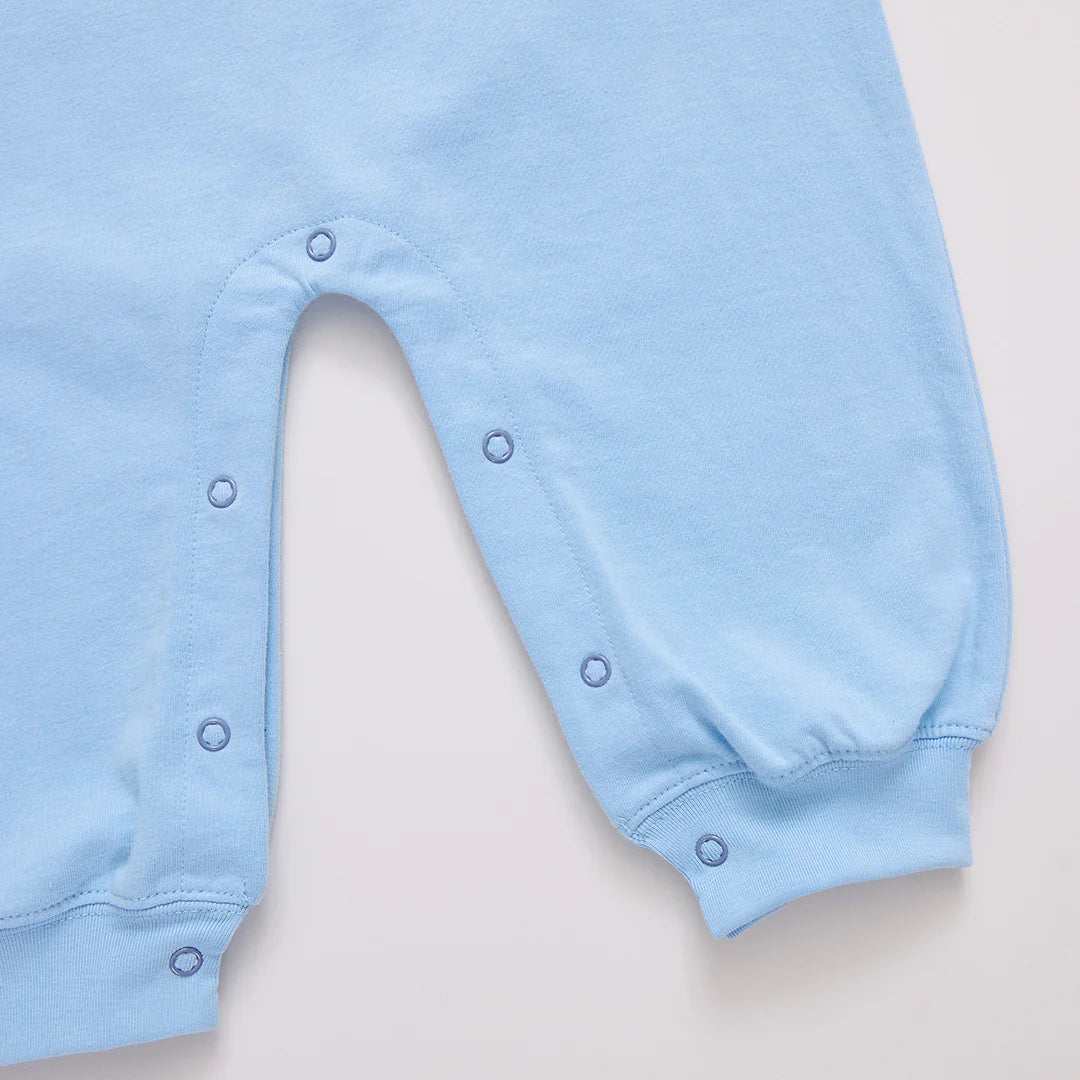 Baby Boys Albert Rugby Jumper - Blue & White