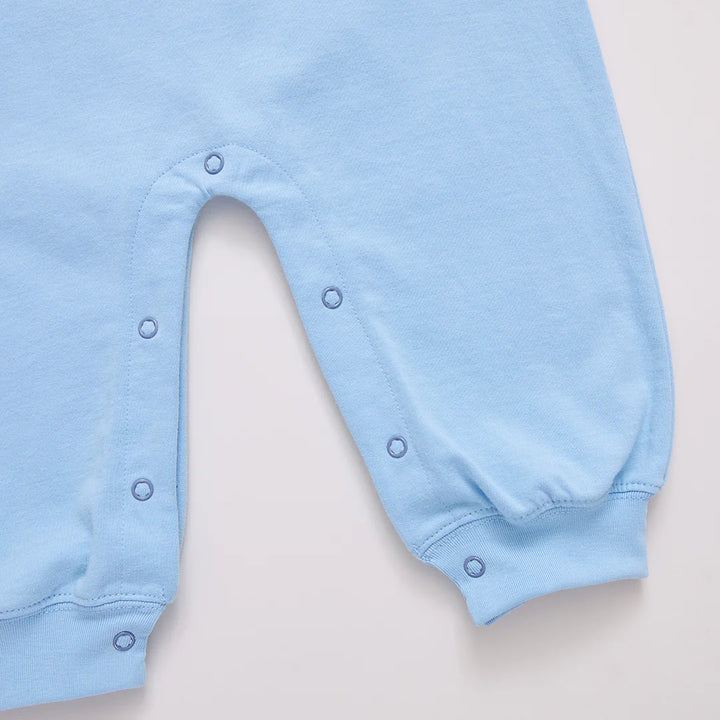 Baby Boys Albert Rugby Jumper - Blue & White