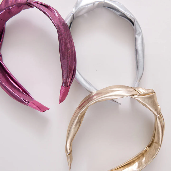 Lame Holly Headband - Silver
