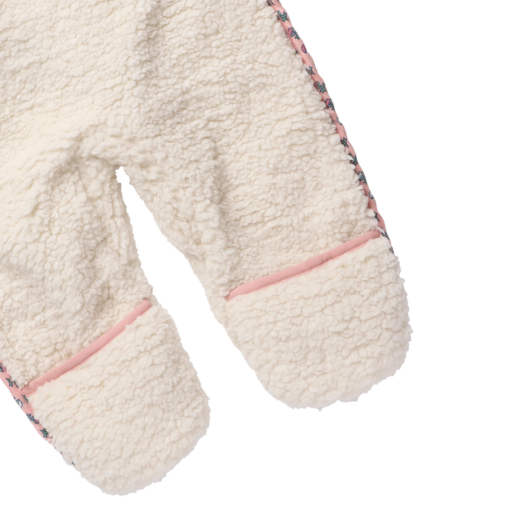 Baby Girls Pramsuit - Cream