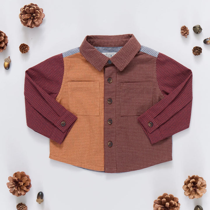 Boys Jack Shirt - Mixed Checks