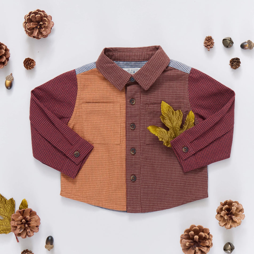 Baby Boys Jack Shirt - Mixed Checks