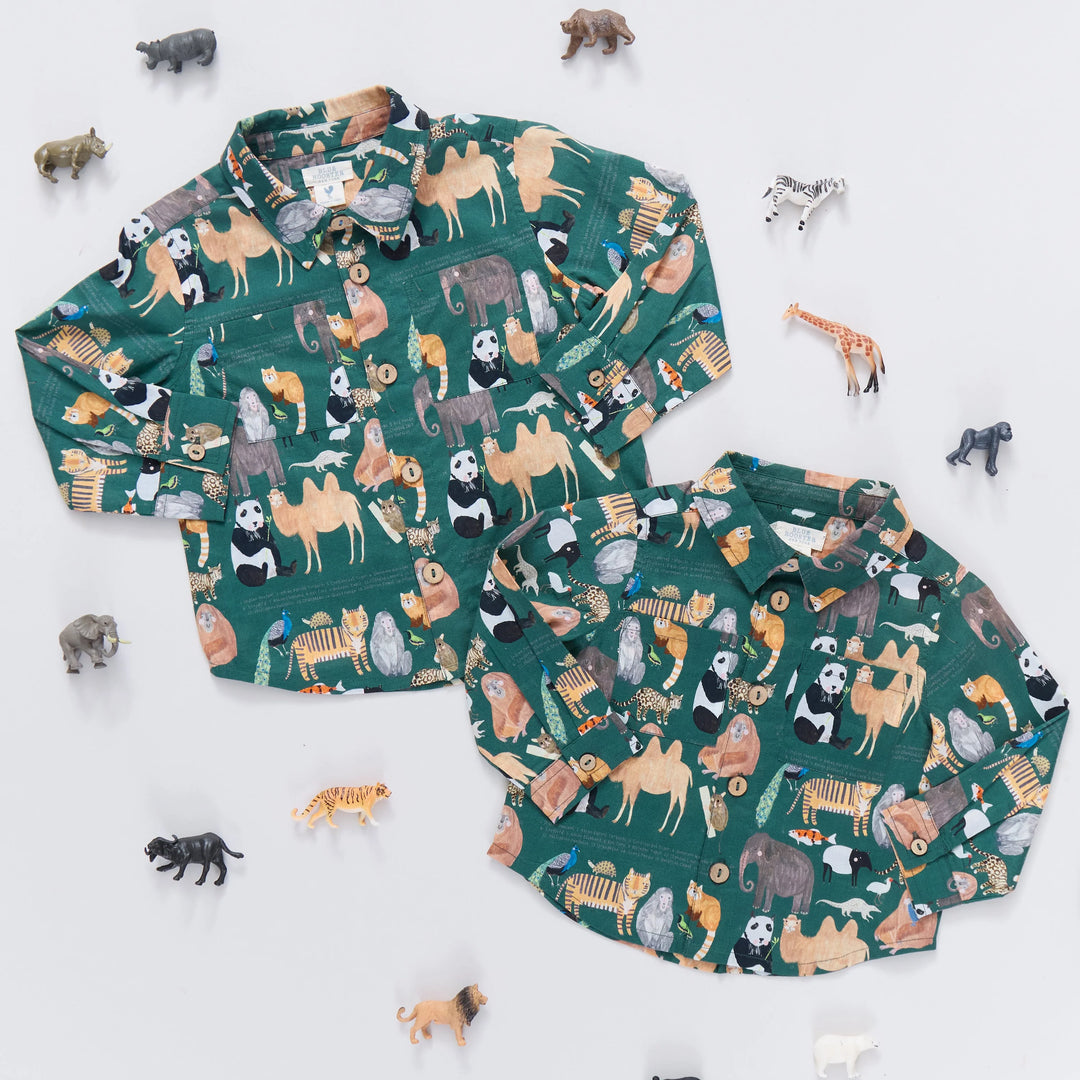 Boys Jack Shirt - Animals of Asia
