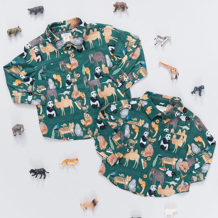 Boys Jack Shirt - Animals of Asia