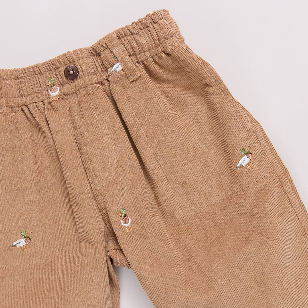 Boys Jackson Pant - Mallard Embroidery