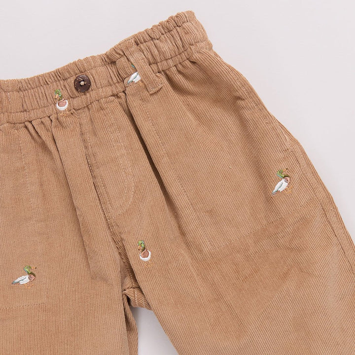 Boys Jackson Pant - Mallard Embroidery