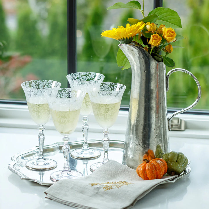 Vintage Pewter Pitcher