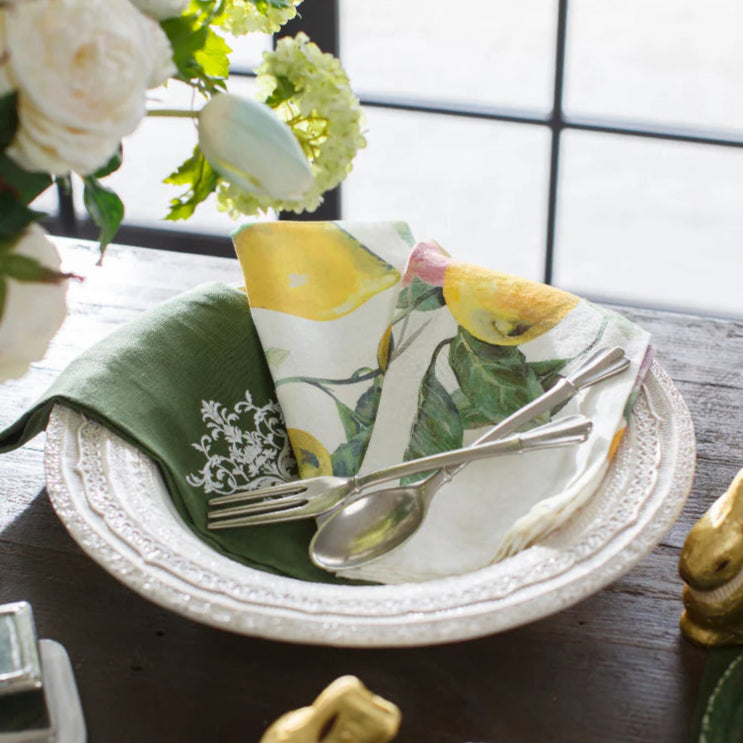Finezza Cream Large Serving Bowl
