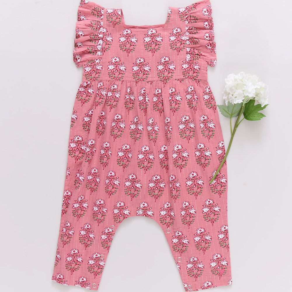 Baby Girls Elsie Jumper - Pink Strawflower