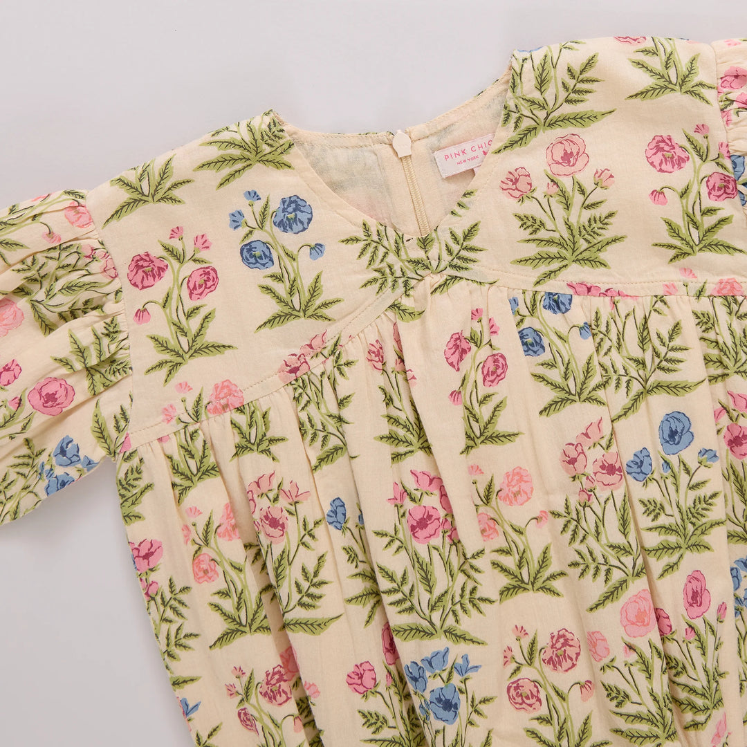 Baby Girls Wynne Bubble - Leafy Floral