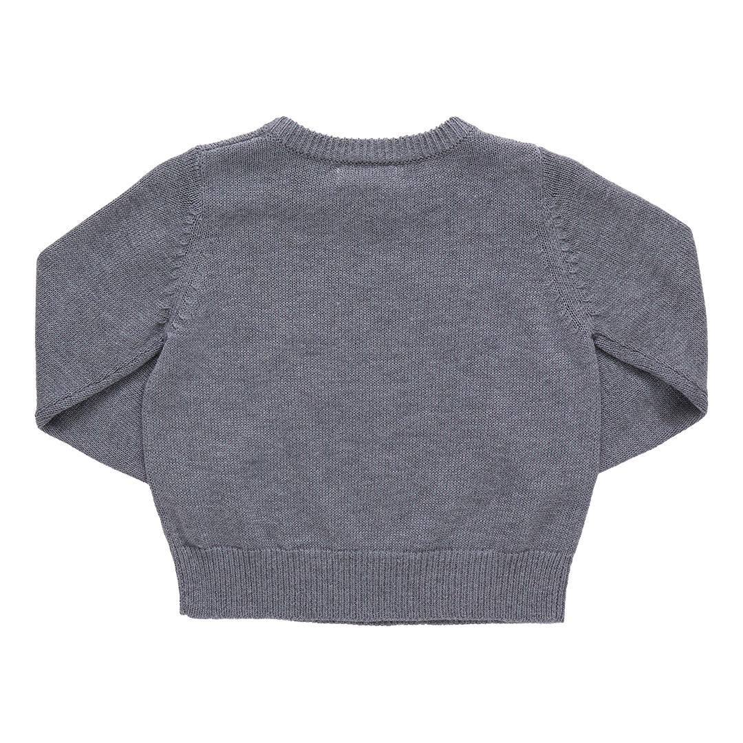 Boys Oliver Sweater - Santa