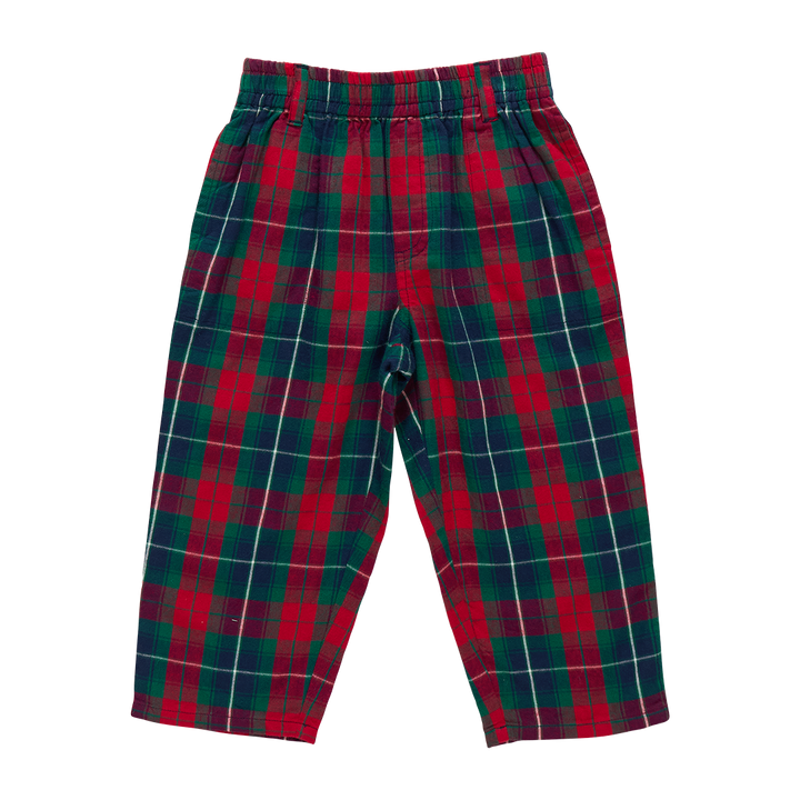 Boys Jackson Pant - Red Tartan