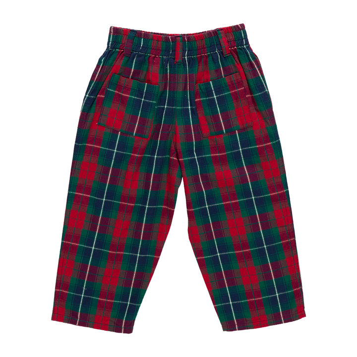 Boys Jackson Pant - Red Tartan