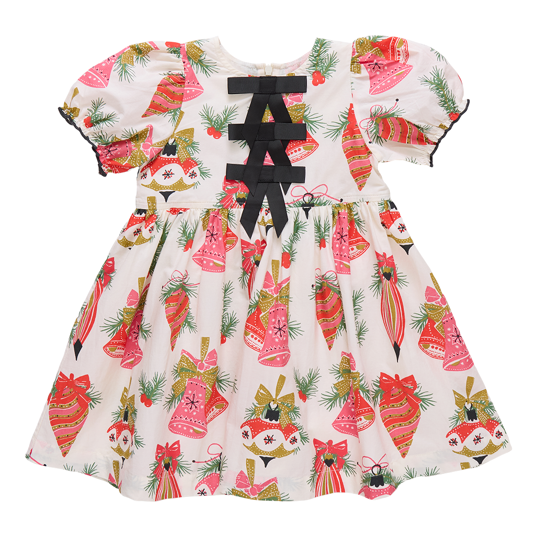Girls Hermione Dress - Holly Bells